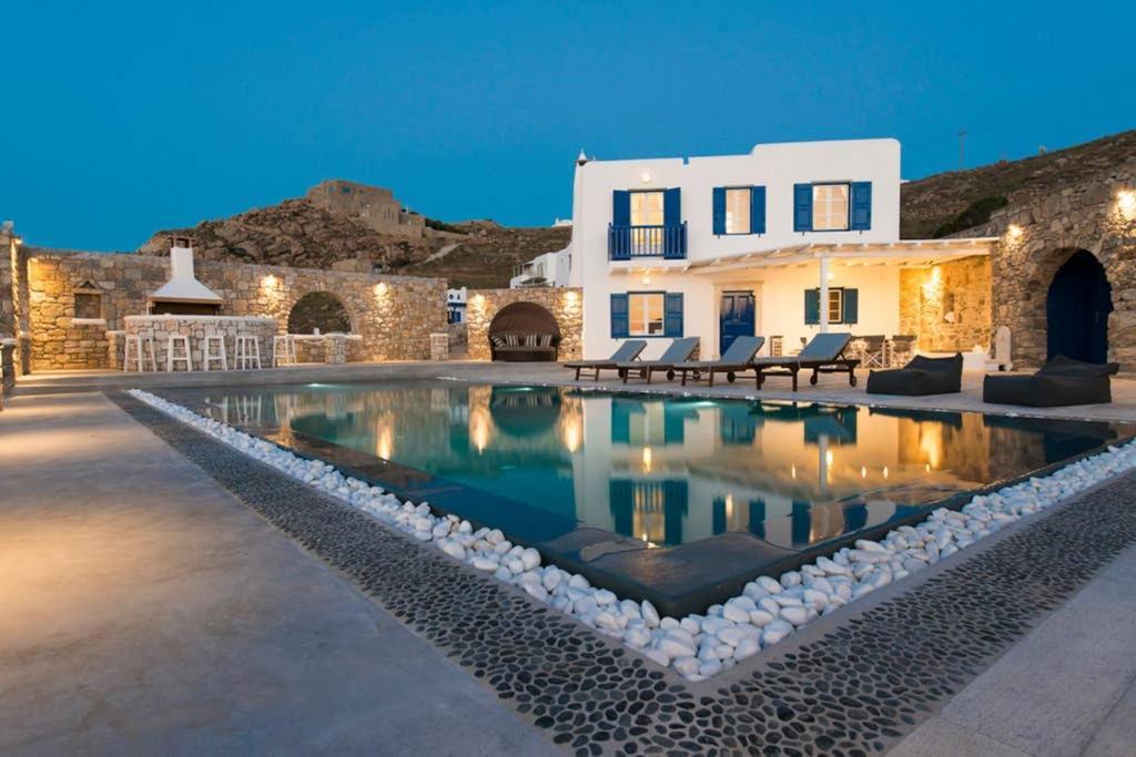 Villa Orion Mykonos - Blue Views Mykonos Villas Mykonos Town エクステリア 写真