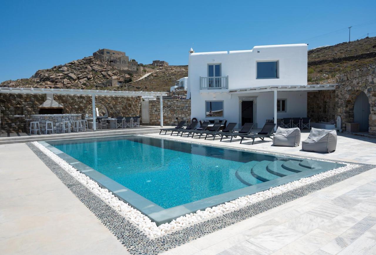 Villa Orion Mykonos - Blue Views Mykonos Villas Mykonos Town エクステリア 写真