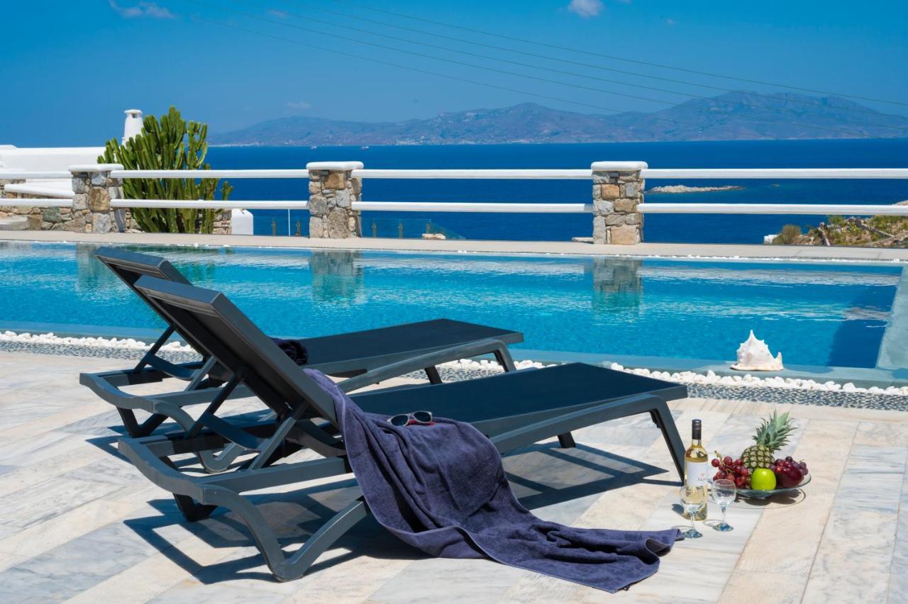 Villa Orion Mykonos - Blue Views Mykonos Villas Mykonos Town エクステリア 写真
