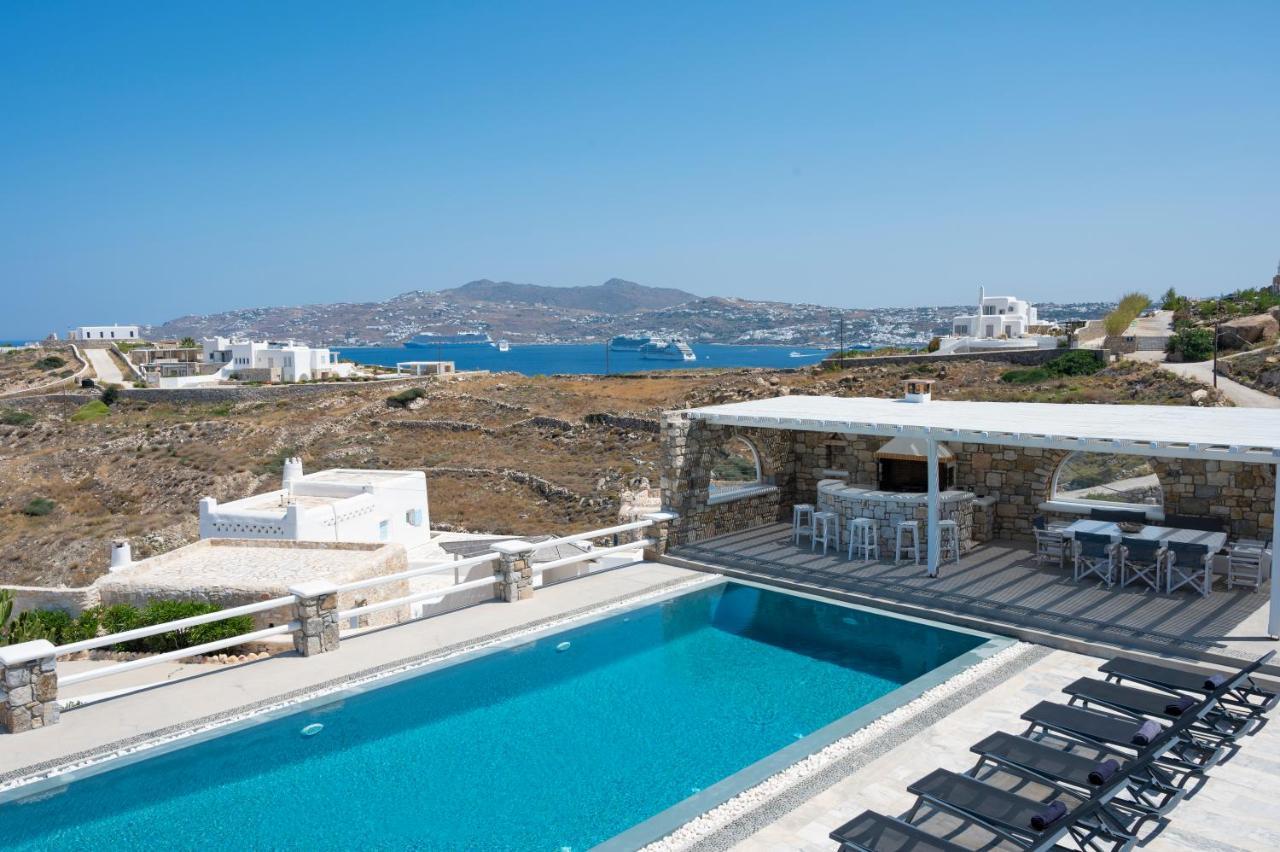 Villa Orion Mykonos - Blue Views Mykonos Villas Mykonos Town エクステリア 写真