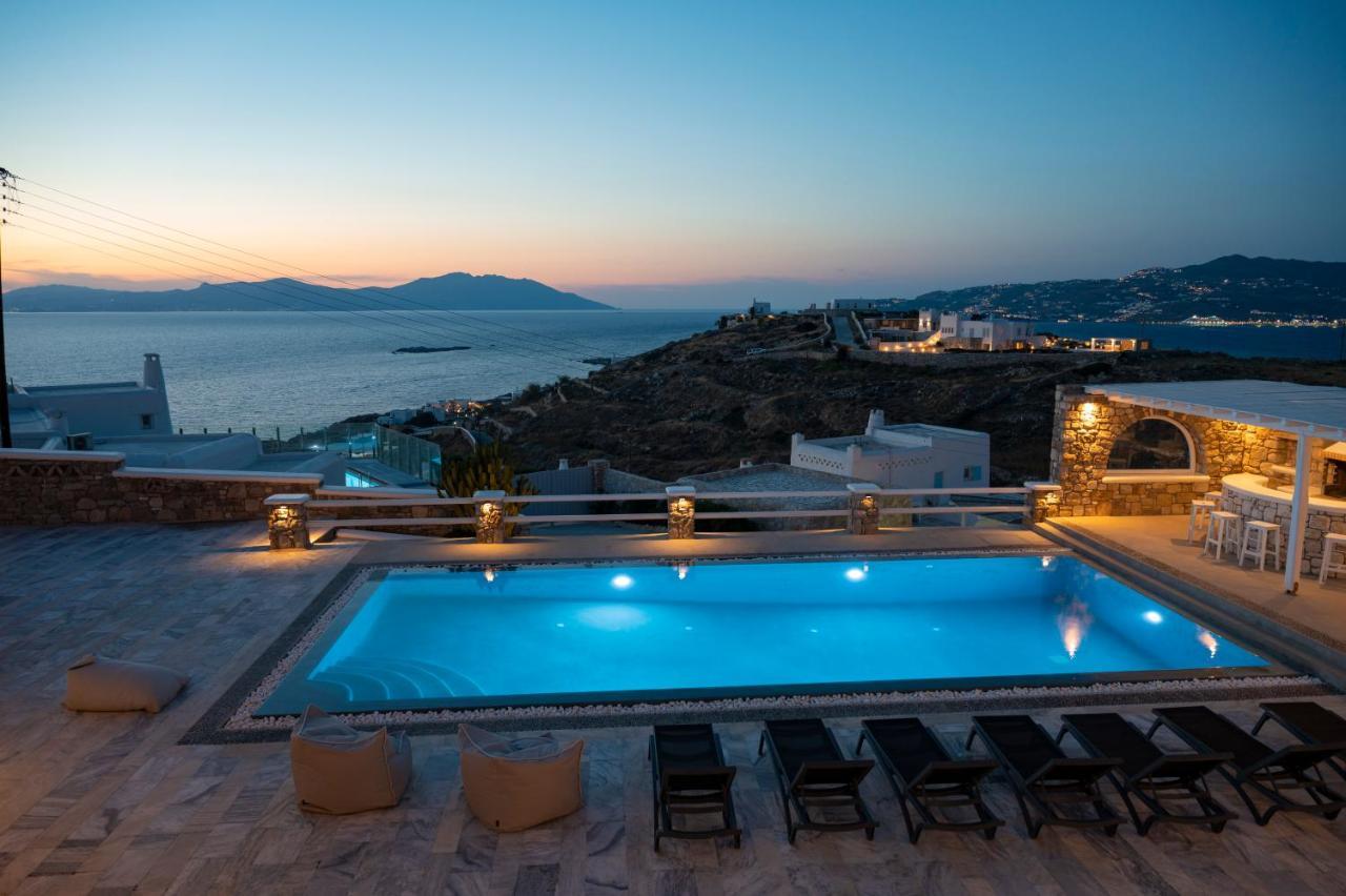 Villa Orion Mykonos - Blue Views Mykonos Villas Mykonos Town エクステリア 写真