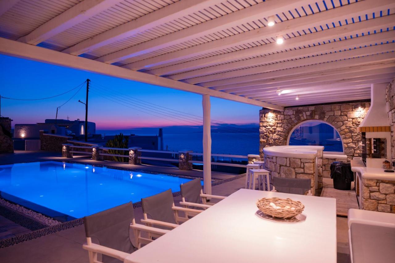 Villa Orion Mykonos - Blue Views Mykonos Villas Mykonos Town エクステリア 写真