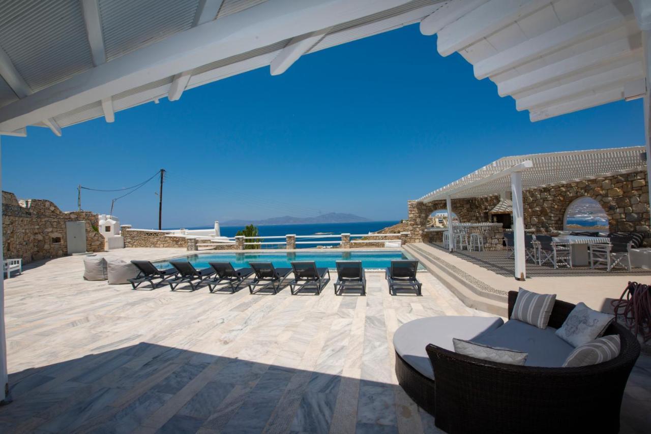 Villa Orion Mykonos - Blue Views Mykonos Villas Mykonos Town エクステリア 写真