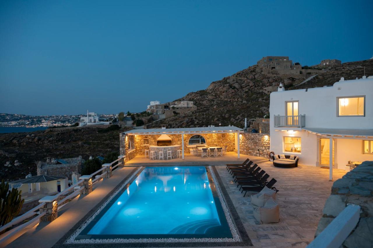 Villa Orion Mykonos - Blue Views Mykonos Villas Mykonos Town エクステリア 写真