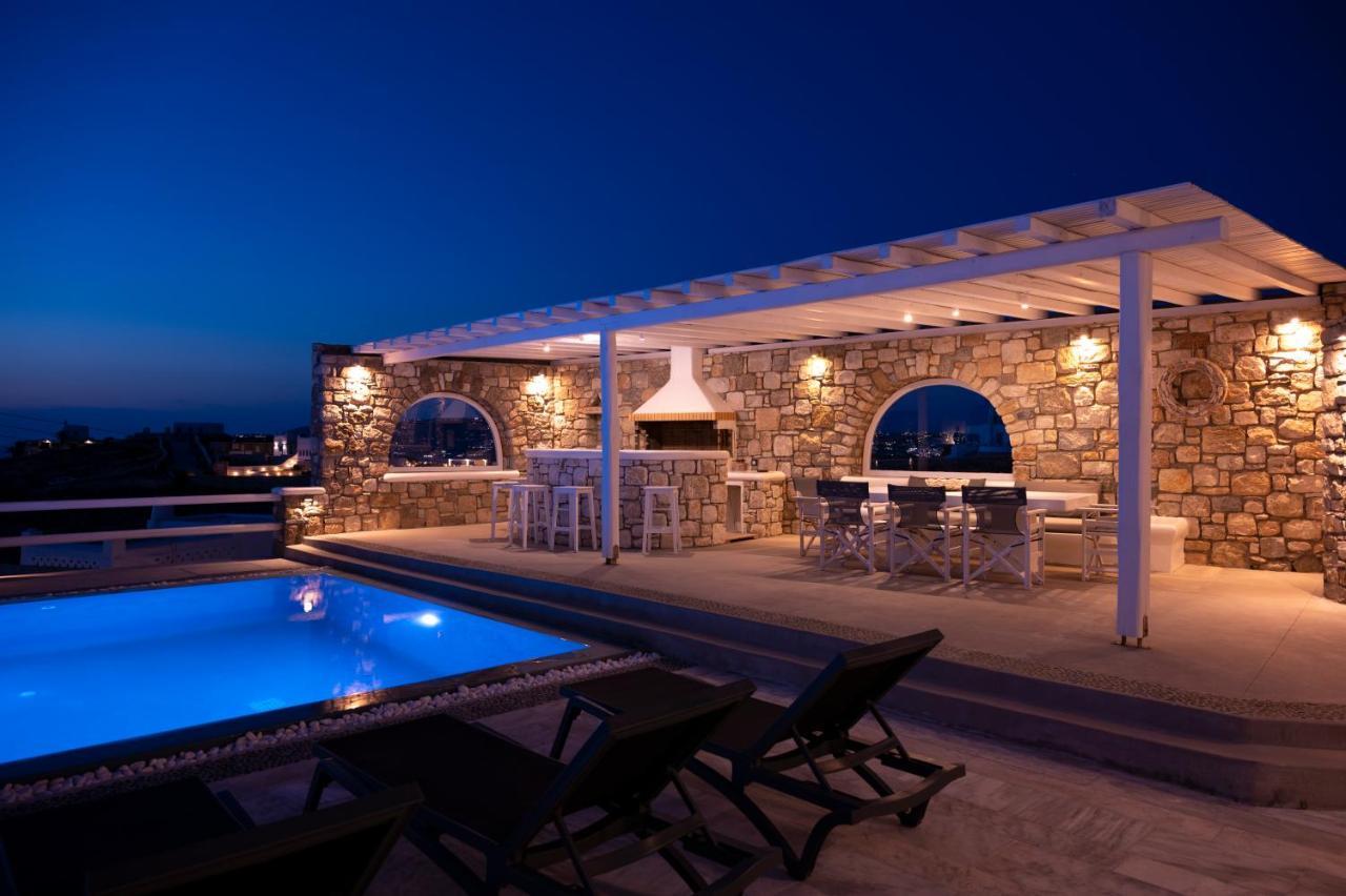 Villa Orion Mykonos - Blue Views Mykonos Villas Mykonos Town エクステリア 写真