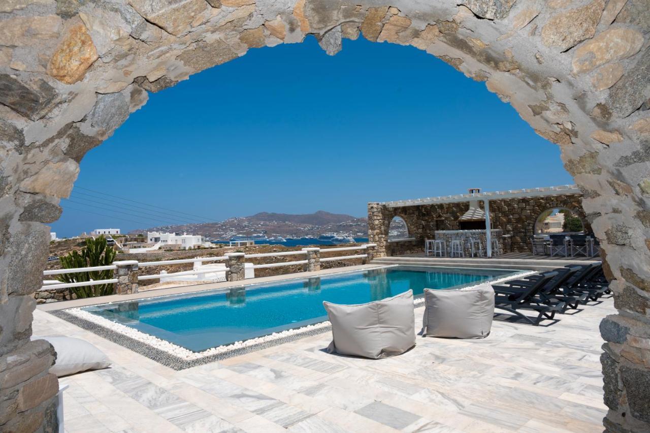 Villa Orion Mykonos - Blue Views Mykonos Villas Mykonos Town エクステリア 写真