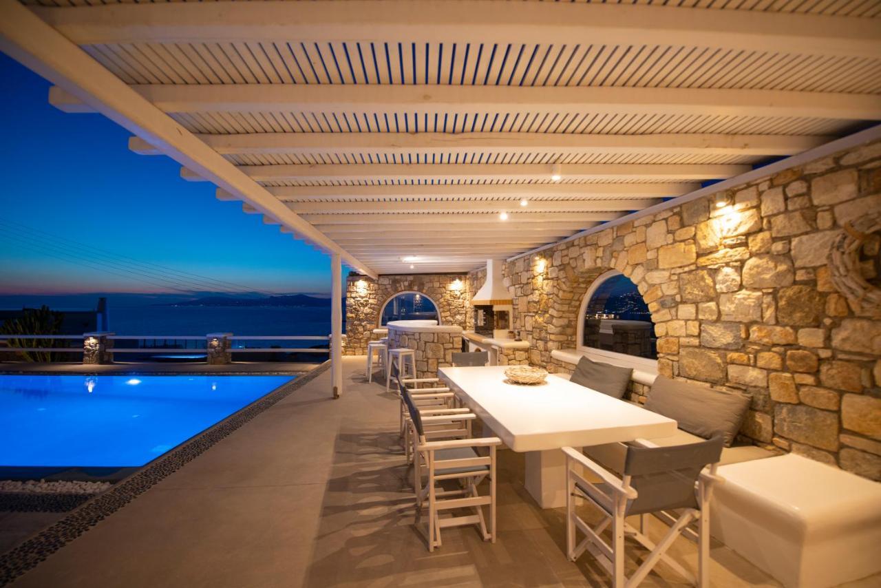 Villa Orion Mykonos - Blue Views Mykonos Villas Mykonos Town エクステリア 写真