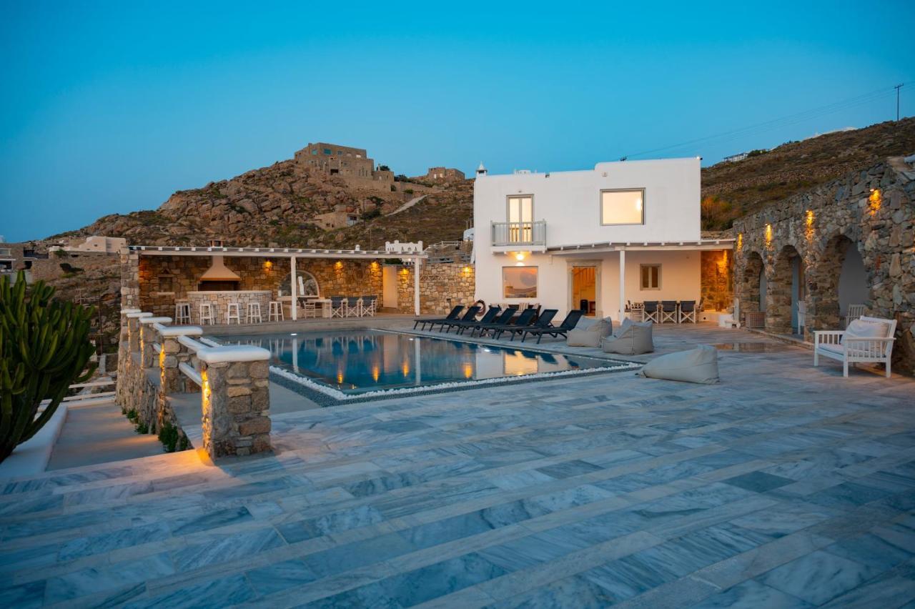Villa Orion Mykonos - Blue Views Mykonos Villas Mykonos Town エクステリア 写真
